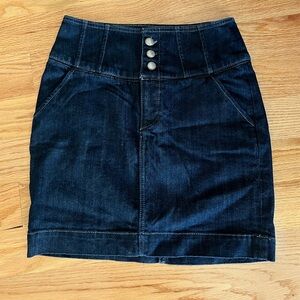 EXPRESS High Waisted Denim Skirt